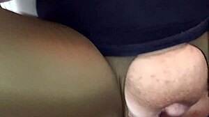 Fucking my stepmother in leggings, she loves my cock