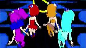 I watchd the pacman gost girls dancin in three phazes on hi def.
