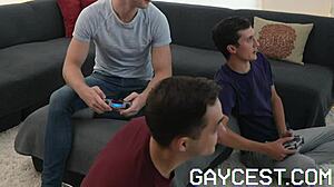 Gaycest Twinks in Wild Cum-Filled Gangbang