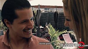 Hitzefrei - Busty German Mia Blow Banged Hard Outdoors