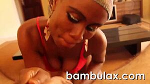 Real African Ebony Teen Blowjob Cum In Mouth