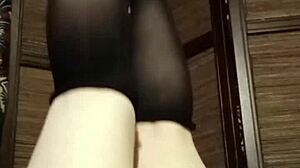 This Kinky Stocking Fetish Is So Hot In POV 😍