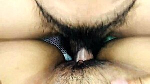 Intense Creampie Drips from Tight Teen Pussy