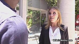 football star fucks milf realtor with big black cock