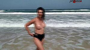 walking naked on southern beaches after amazing sex!
