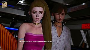 Eternum 210 game features curvy anime girls with big tits.