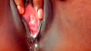 Horny African milf bent over for big black cock in cuckold roleplay with husband watching
