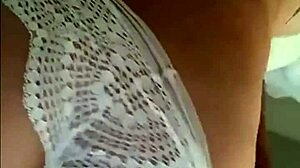 blonde teen 18+ experimenting with transparent anal dildo and toys 😈