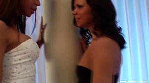 donna fucks hot cynthia, feels wet pussy!