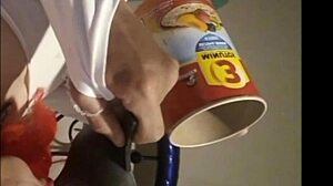 Shemale Drinks Urine with Prostitute