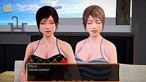 I got a new stepfamly in this game, it's so fun!