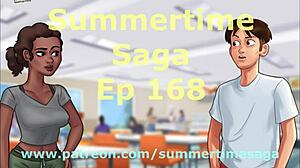 Summertime saga episode 168 with erotic cartoon scenes