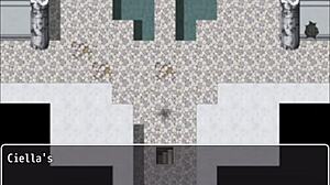 amiga do príncipe estava fazendo coisa debaixo do balcão do tarado - ntr sisters - ciella & luciella - parte 8