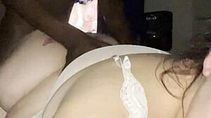 Oh My God, My Sexy Ass Girlfriend Loves Big Black Cock Anal!