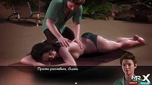 Erotic Anime Massage Leads To Creampie