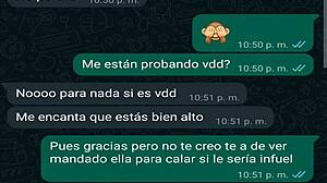 Vero's FRIEND, the PROSTITUTE, sends me a MESSAGE.