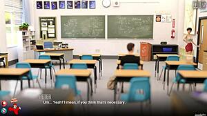 i watch the naked college professor in university of problems episode 124