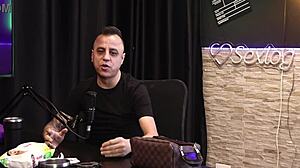 Naughty woman gives blowjob after hearing about condom for viewer