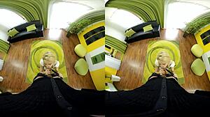 Karol Lilien Enjoys Shower And Room Relaxation