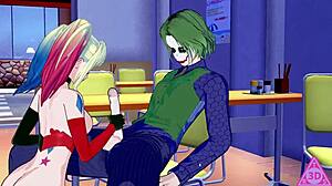 Harley Quinn Hentai Videos: Blowjob, Handjob, Horny Cumshot Gameplay Porn Uncensored