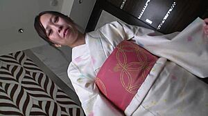 me and this japanese yukata milf... gettin so sticky, wow... Tanaka Nozomi 1!