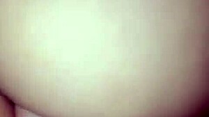 horny hubby intensely fingers wife's pussy and ass