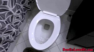 Bathing Teen 18+ Stepsister Sucks Big Cock In Pov Blowjob Monster Cock Action