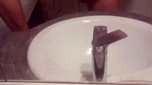 I watch this young guy masturbate passionately in private with intense focus