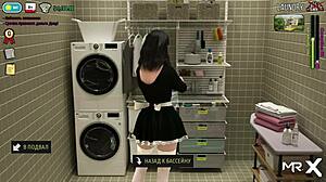 Fashion business game shows amazing pussy view 😲