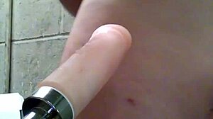 Anal butt gape with gay machine and boy joey