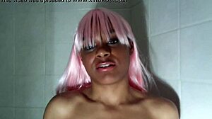 Interracial humiliation with a first-time black bitch sucking