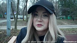 Picked up blonde loves to ride cock in 69 position