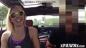 babe bangs to sell her junk car at pawnshop