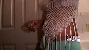 Cute Coed Feels Excited While Fingering Herself Before Night Out