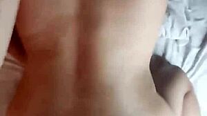 Babe Bent Over for Anal Sex with Shaved Pussy