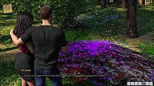 Cute Teen in Lust Academy Hentai Game Outfit