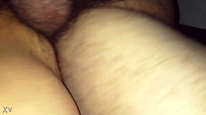 Old husband feels emotional about his slut wife in cuckold scenario