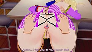 Buttsex magic with saber