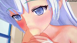 Argus bangs hard in Azur Lane fantasy step 2