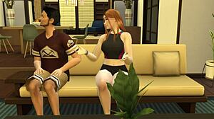 Grandfather bangs my fiancée in wild game