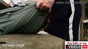 Gay Couple's Quick Outdoor Creampie In Public 😏