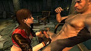 Miya suddenly gets fucked in Skyrim 3D POV