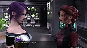 Stranded In Space 2: Meeting The Step Sisters With Big Tits