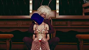 Look At These Cute 3D Lesbian Girls In Pantyhose!