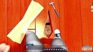 ep9 i peep on naomi's pussy helping hotties