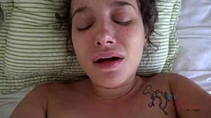 super busty gia paige hooking up with friend in room pov style, all filmed homemade