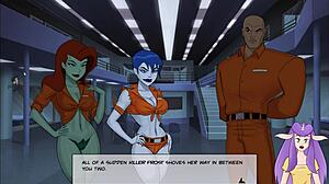 in something unlimited part 130, the character gets an anal orgasm from a monster cock