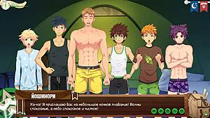 Game friends camp episode 19 night swimming