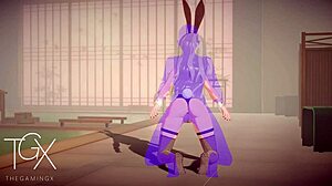 Fantasy Girl In Anime Hentai Game Outfit