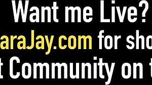 Wow, Sara Jay’s big tits bounce as BBC slams her wet pussy! 😍